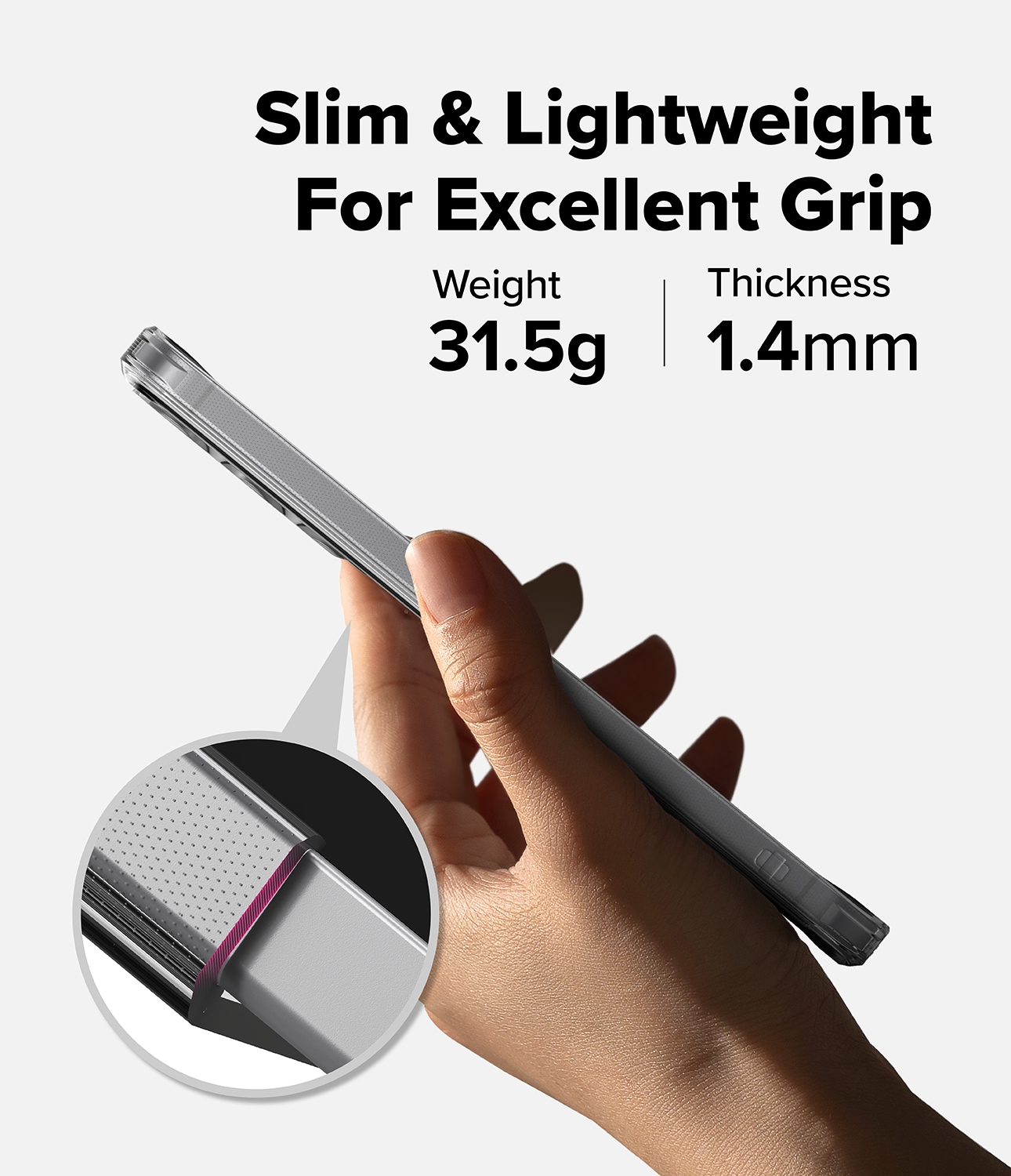 Samsung Galaxy S25 FE Fusion cover, Clear