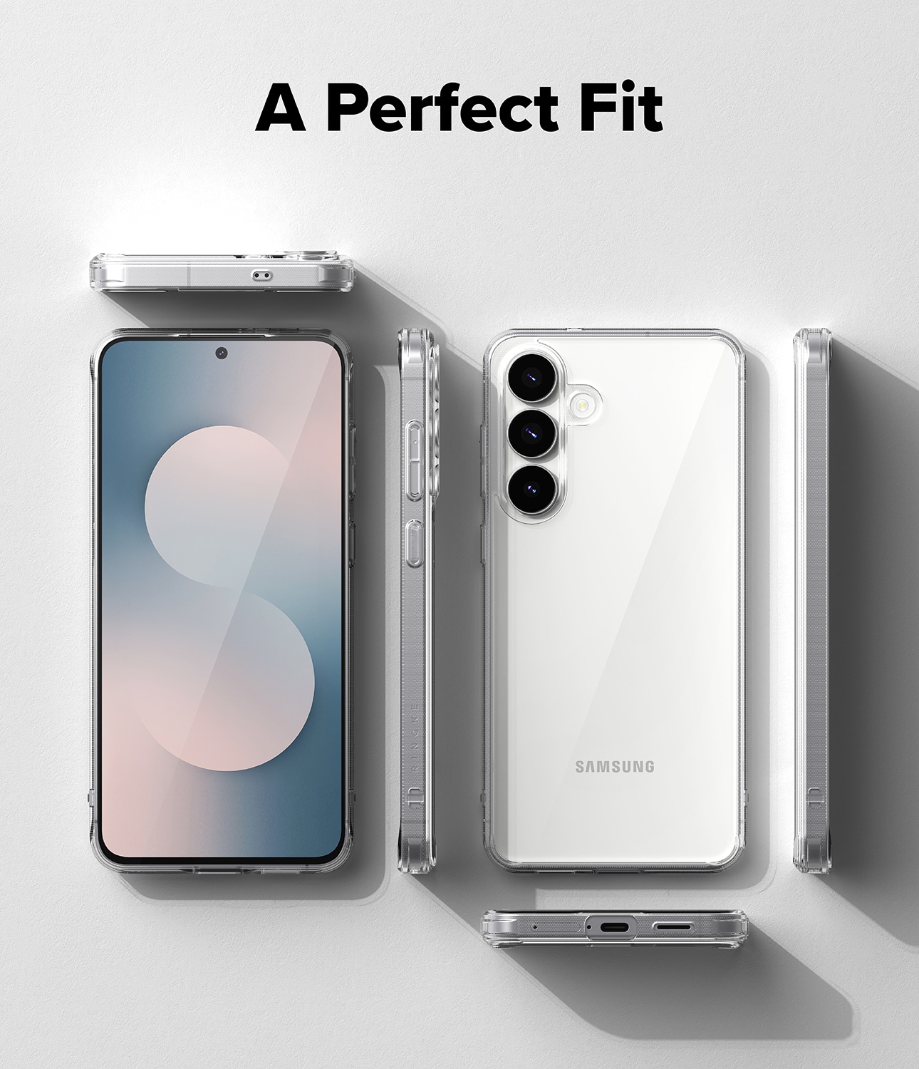 Samsung Galaxy S25 FE Fusion cover, Clear