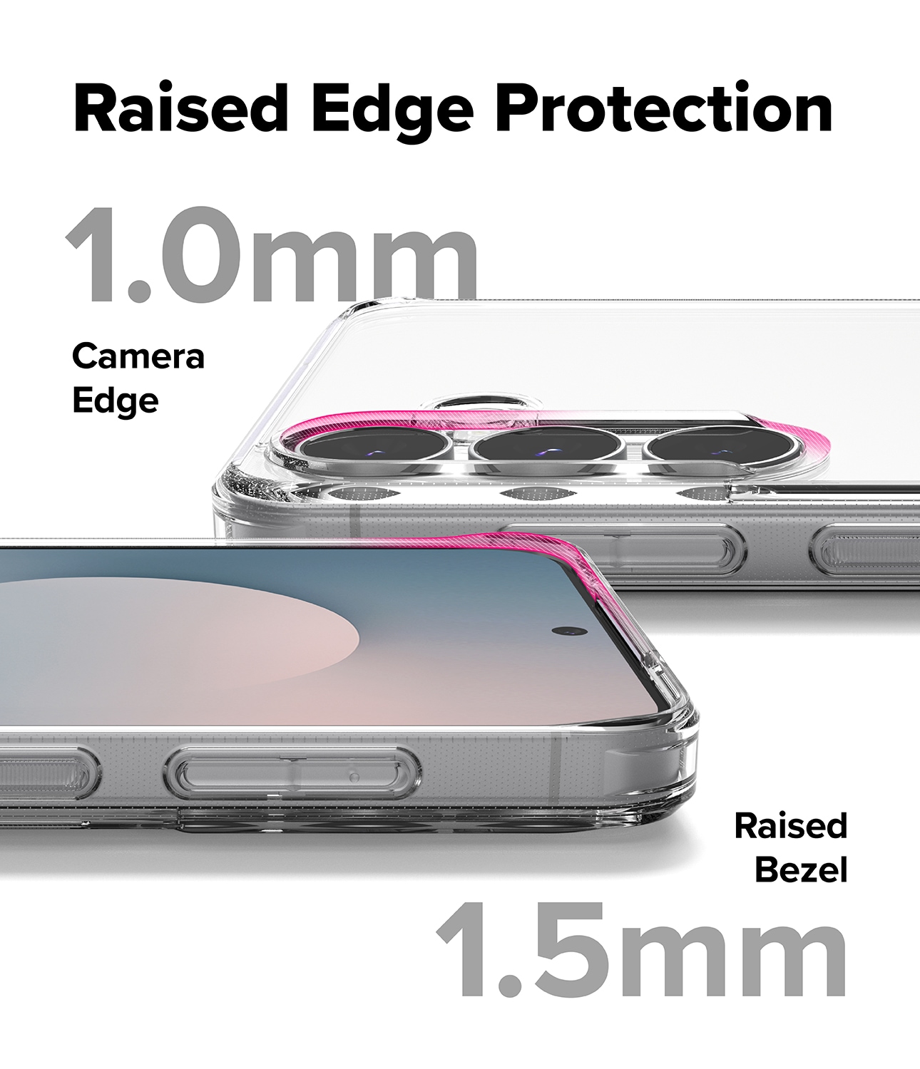 Samsung Galaxy S25 FE Fusion cover, Clear