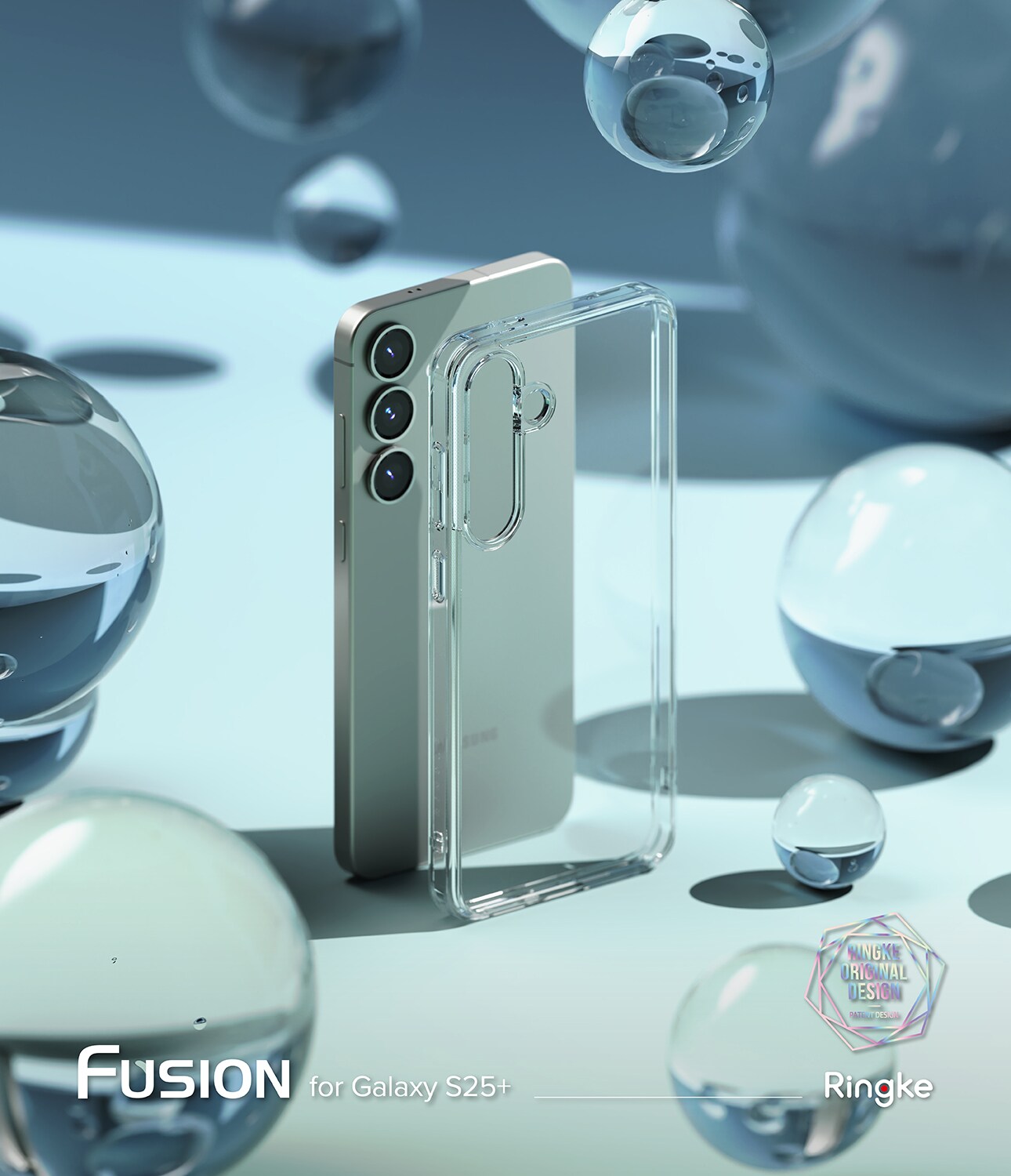 Samsung Galaxy S25 Plus Fusion cover, Clear