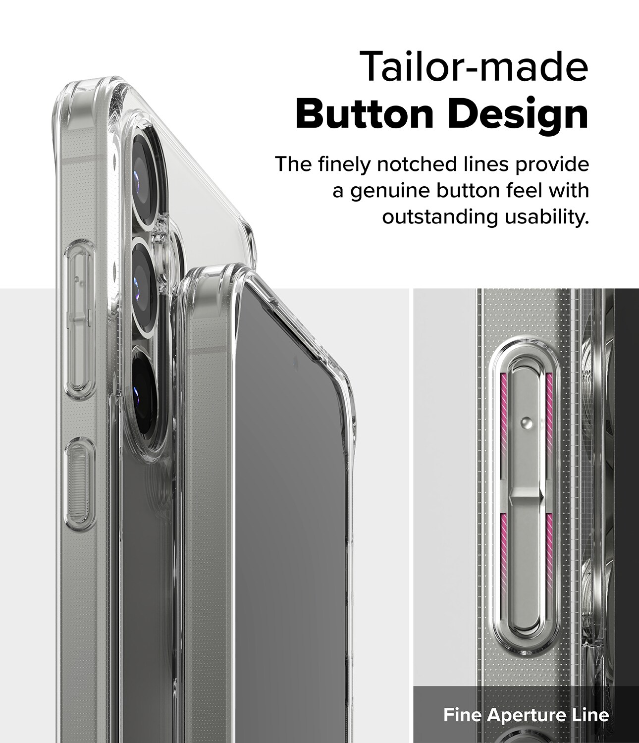Samsung Galaxy S25 Plus Fusion cover, Clear