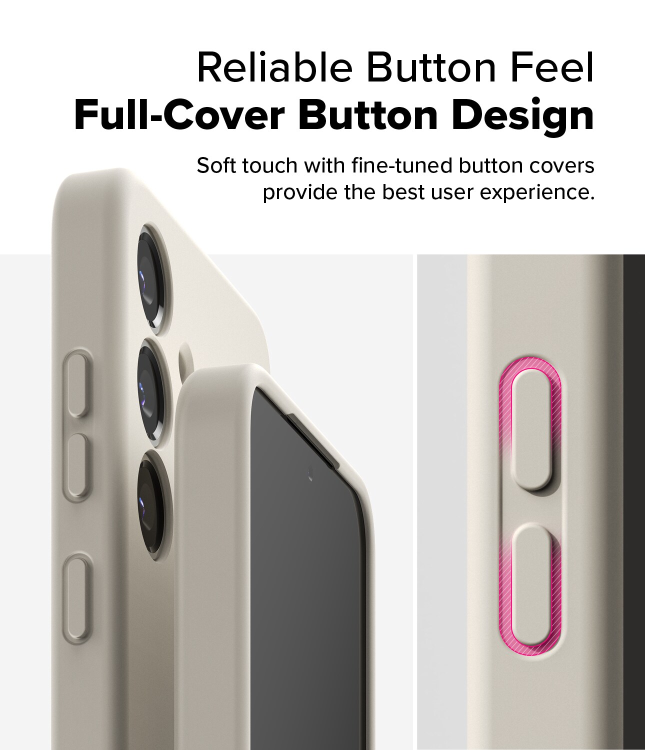 Samsung Galaxy S25 Plus MagSafe silikonecover, Stone