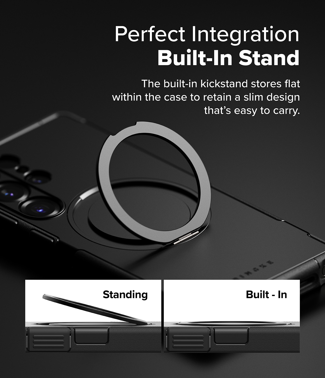 Samsung Galaxy S25 Ultra Alles magnetiske cover, Sort