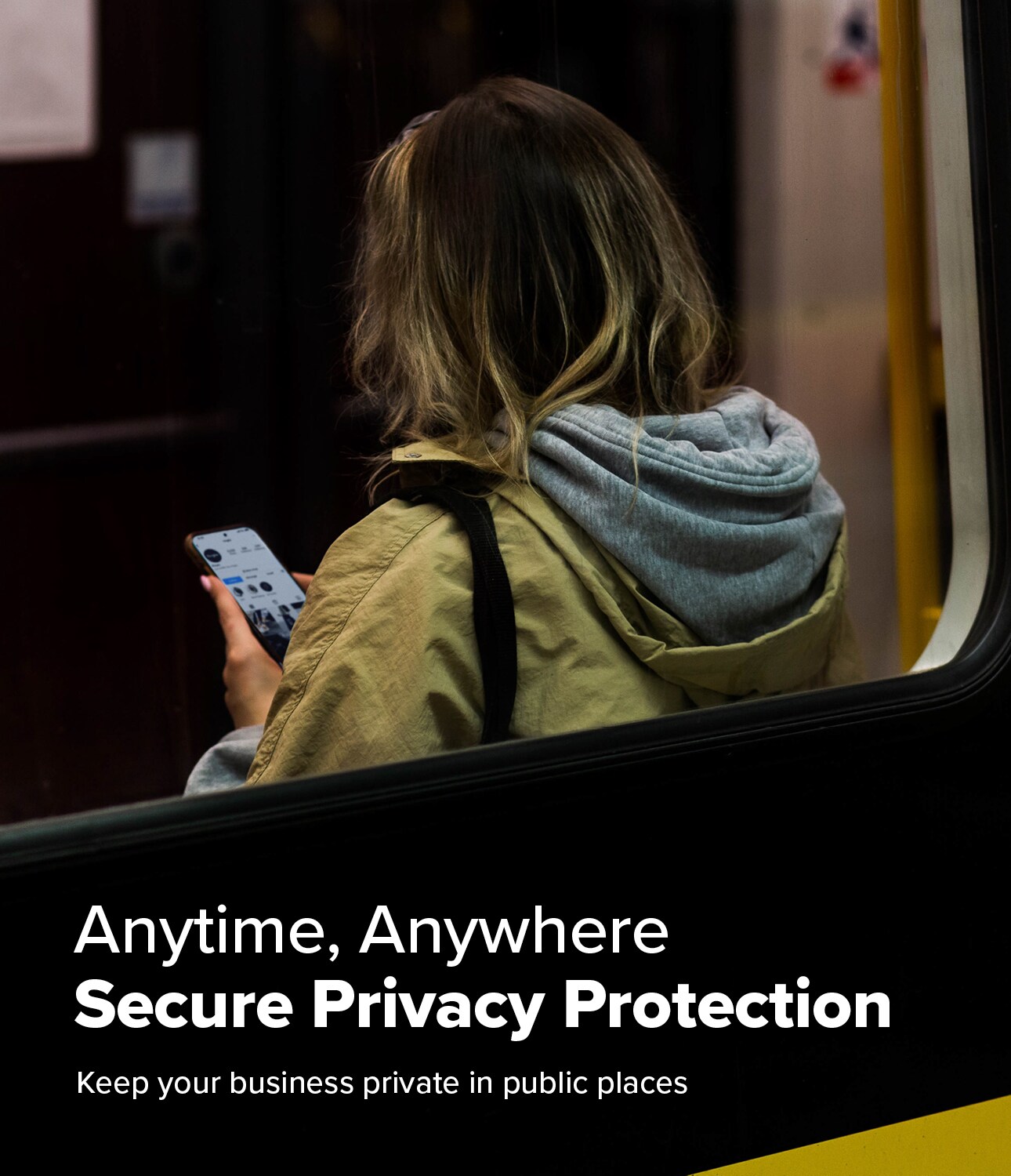 Samsung Galaxy S25 Ultra Anti-spy skærmbeskytter i glas med monteringsramme (2-pak)