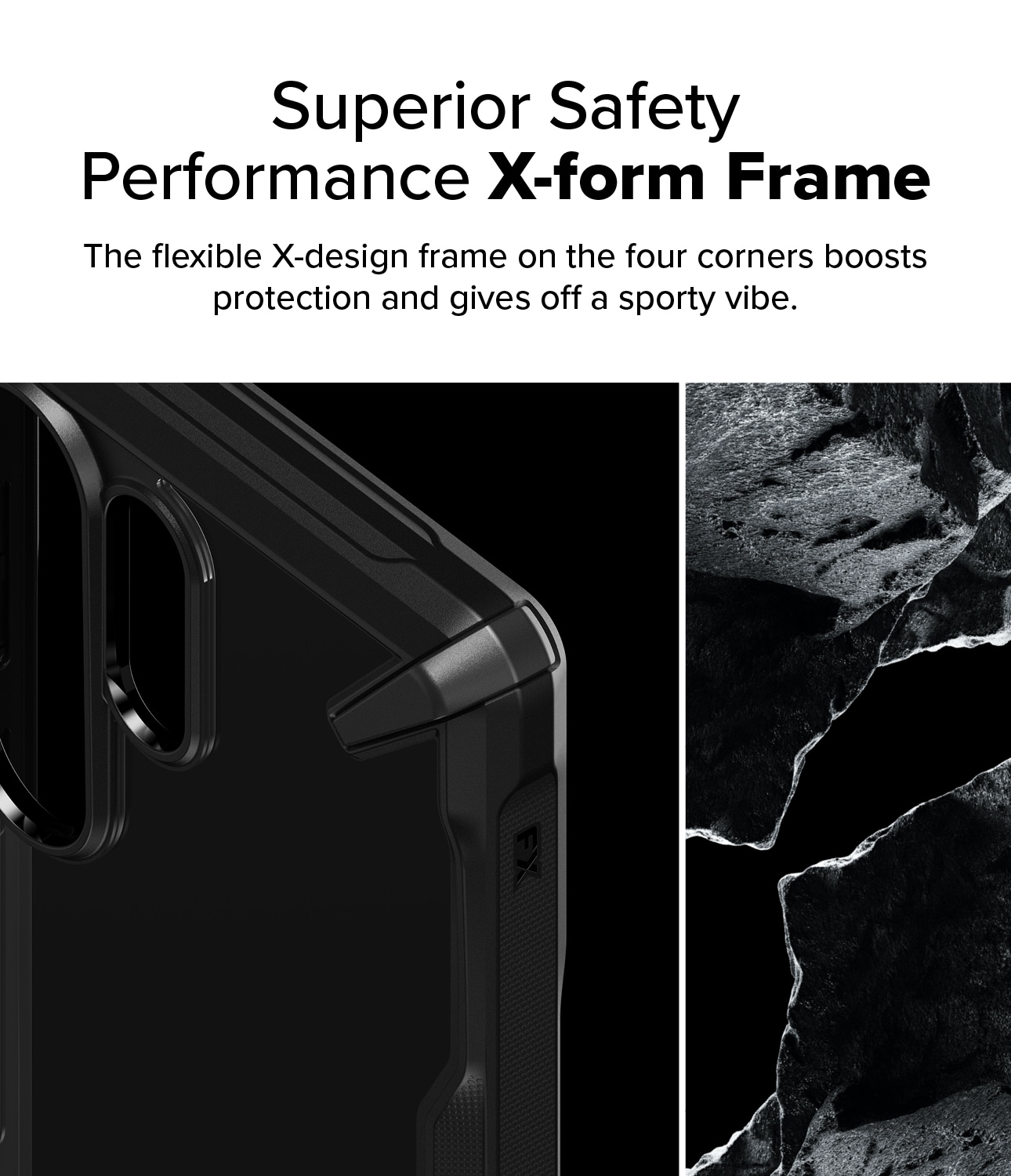 Samsung Galaxy S25 Ultra Fusion X Cover, Sort