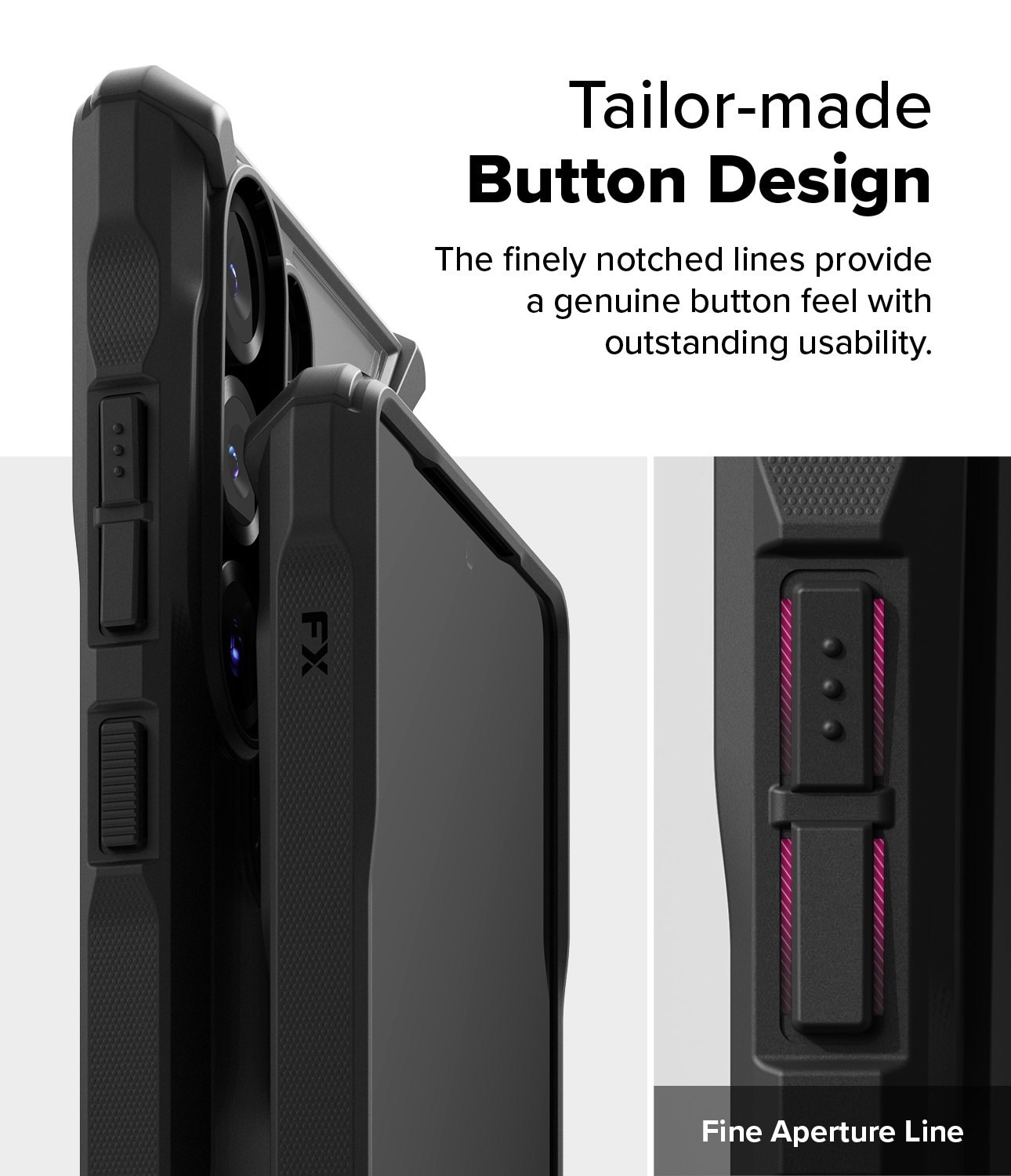 Samsung Galaxy S25 Ultra Fusion X Cover, Sort