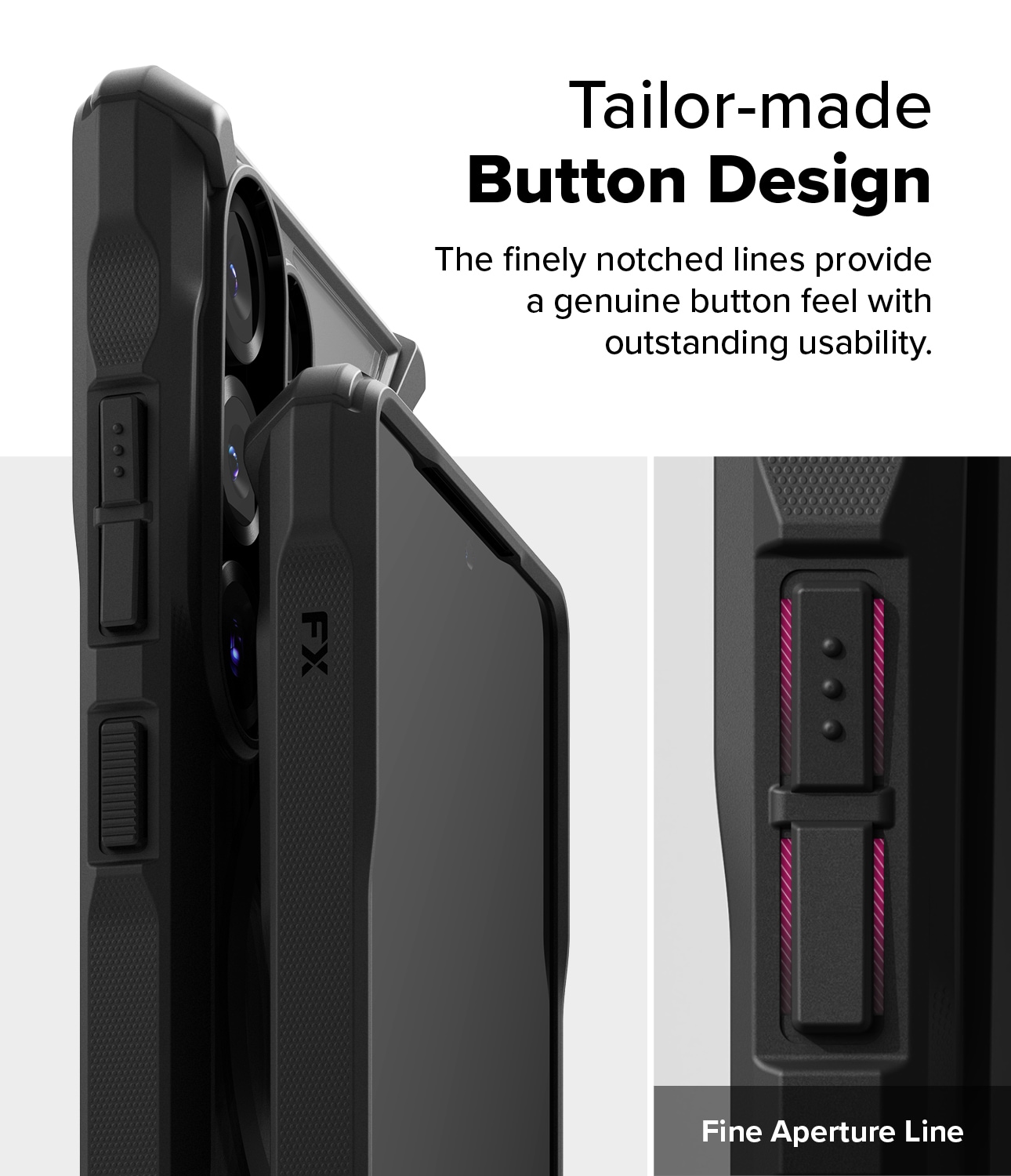 Samsung Galaxy S25 Ultra Fusion X MagSafe cover, Sort