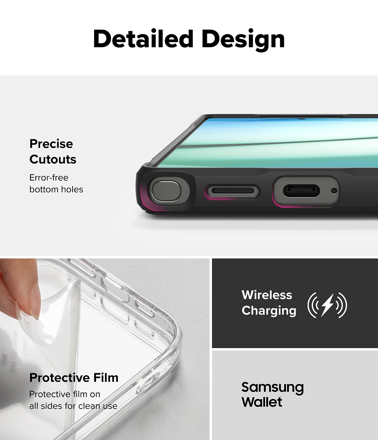 Samsung Galaxy S25 Ultra Fusion Bold MagSafe cover, Sort