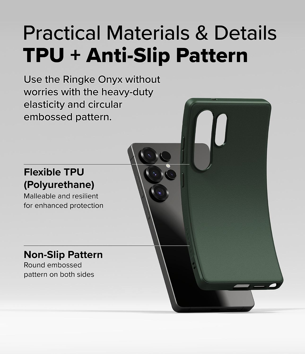 Samsung Galaxy S25 Ultra Onyx Cover, Dark Green