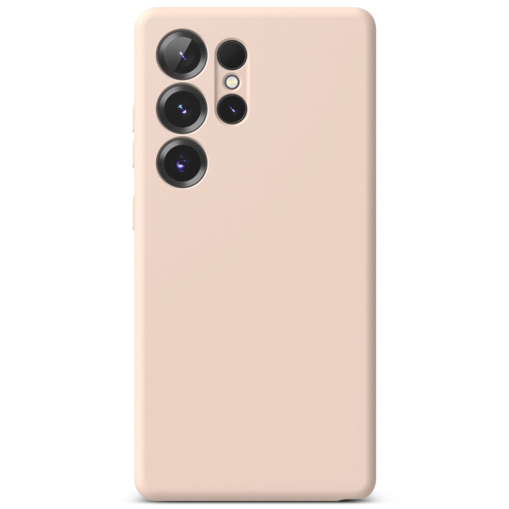 Samsung Galaxy S25 Ultra MagSafe silikonecover, Pink Sand