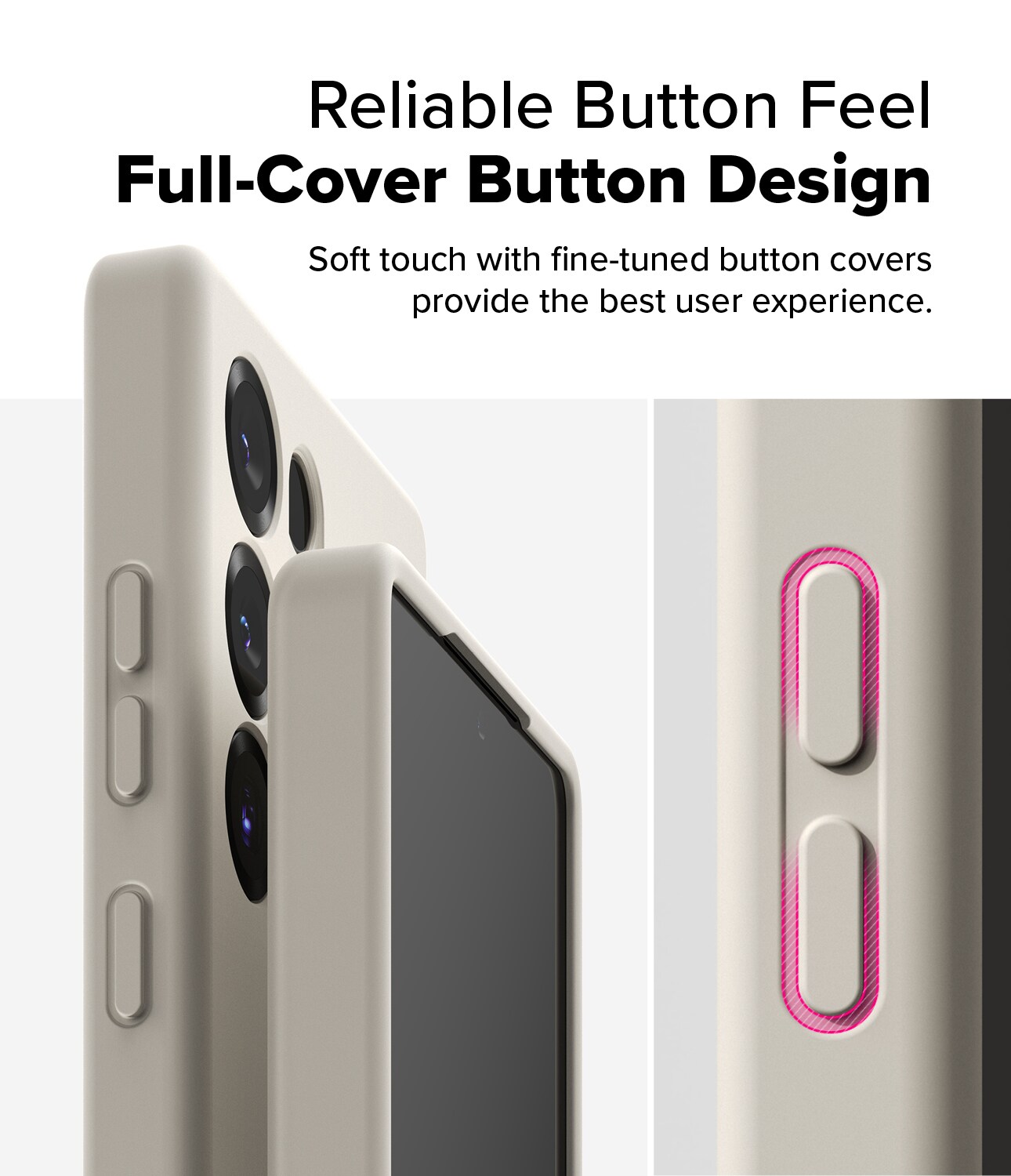 Samsung Galaxy S25 Ultra MagSafe silikonecover, Stone