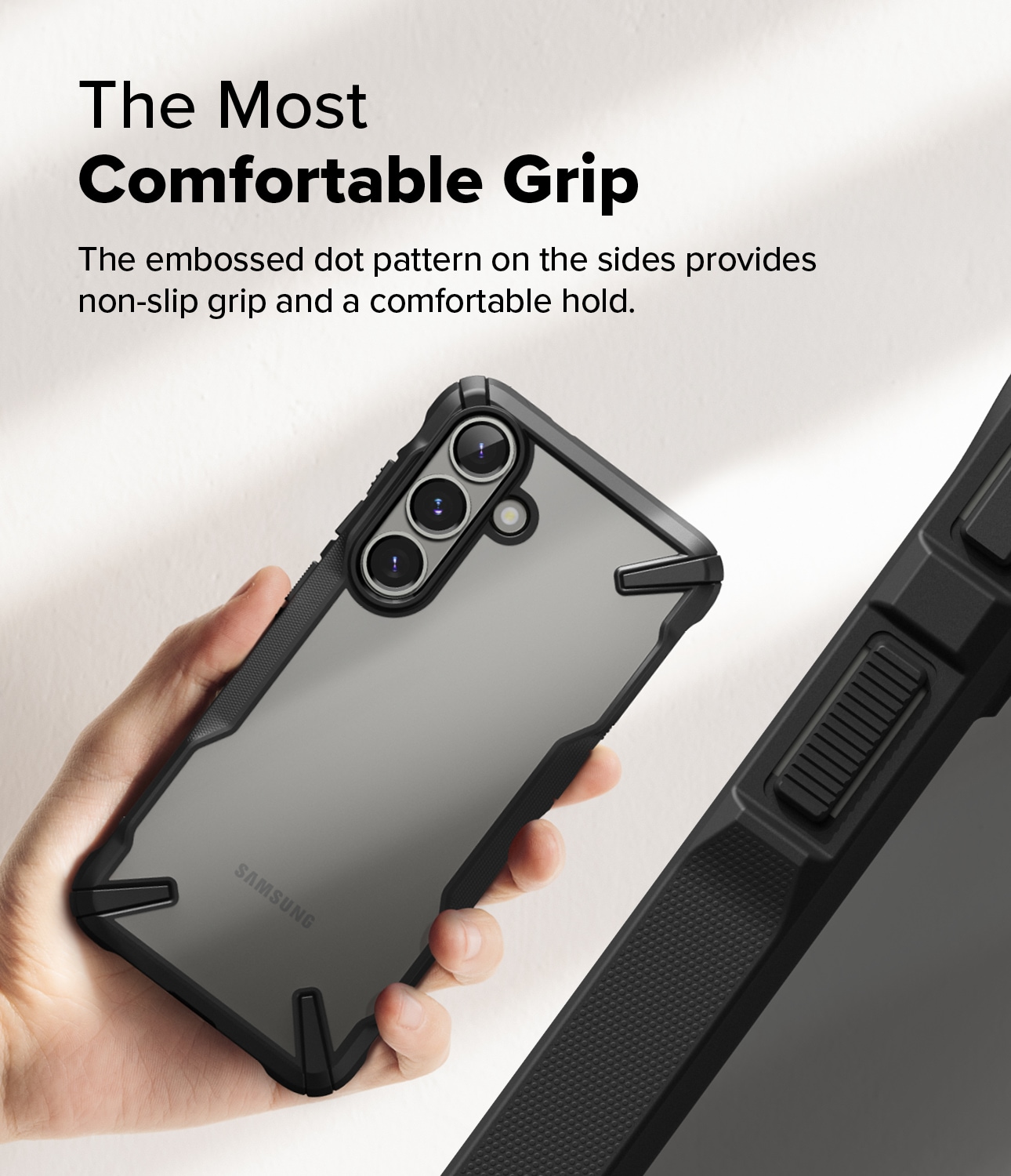 Samsung Galaxy S25 Fusion X Cover, Sort