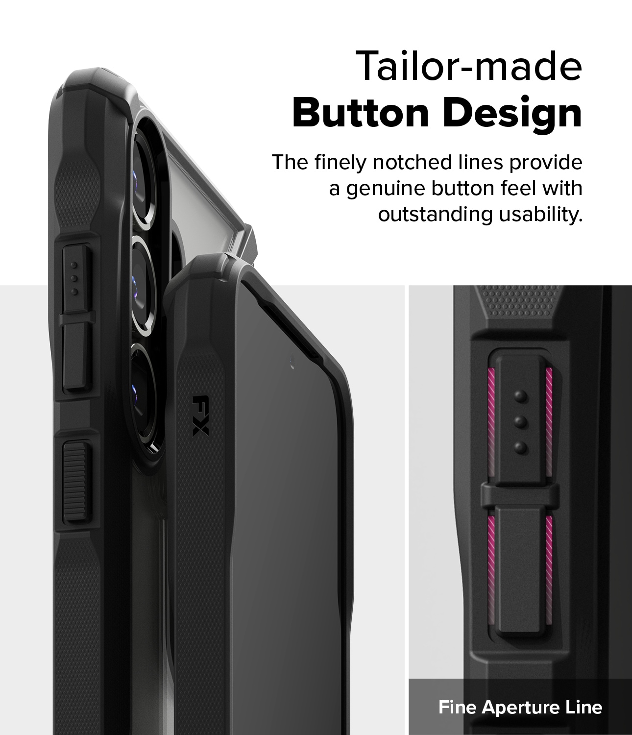 Samsung Galaxy S25 Fusion X Cover, Sort