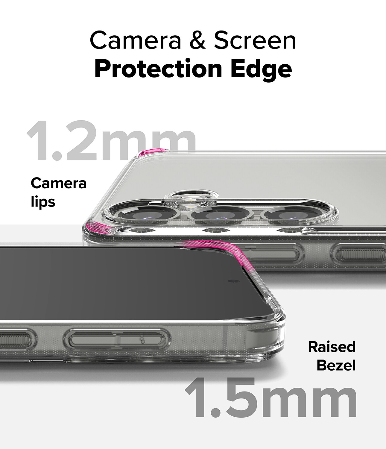 Samsung Galaxy S25 Fusion cover, Clear