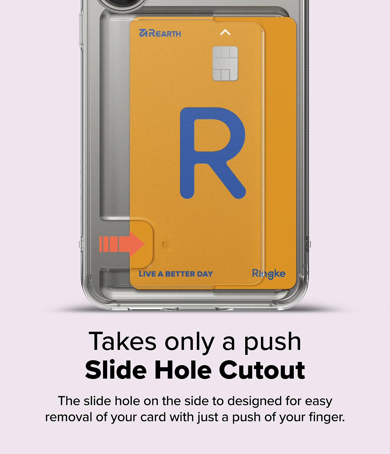 Samsung Galaxy S25 Fusion cover med kortholder, Gennemsigtig