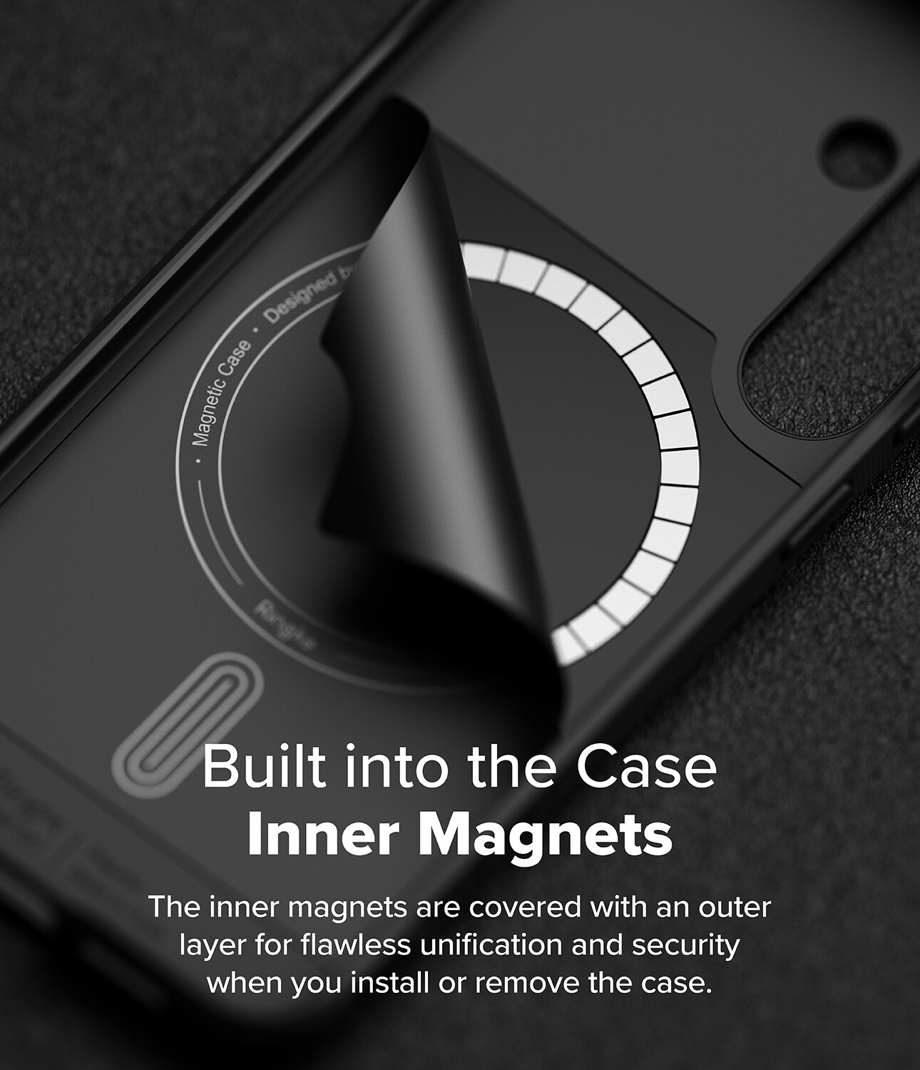 Samsung Galaxy S25 Onyx MagSafe cover, Black