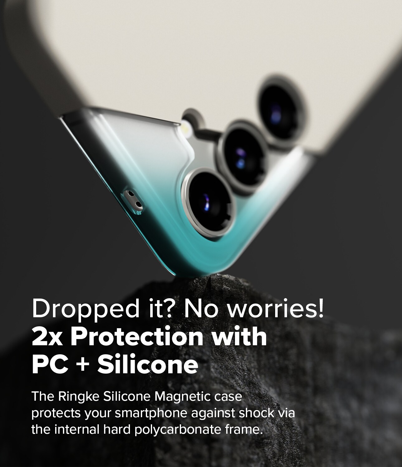 Samsung Galaxy S25 MagSafe silikonecover, Stone