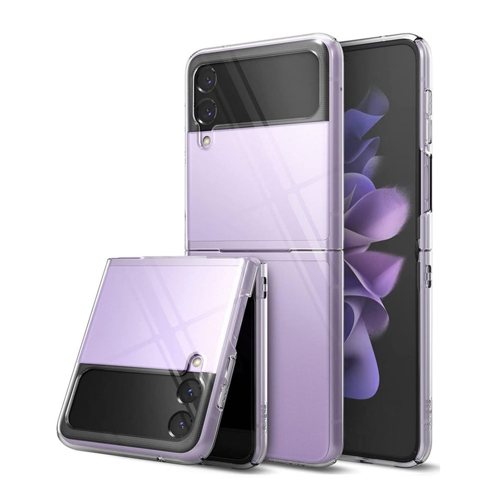 Samsung Galaxy Z Flip 3 Slim cover, Gennemsigtig