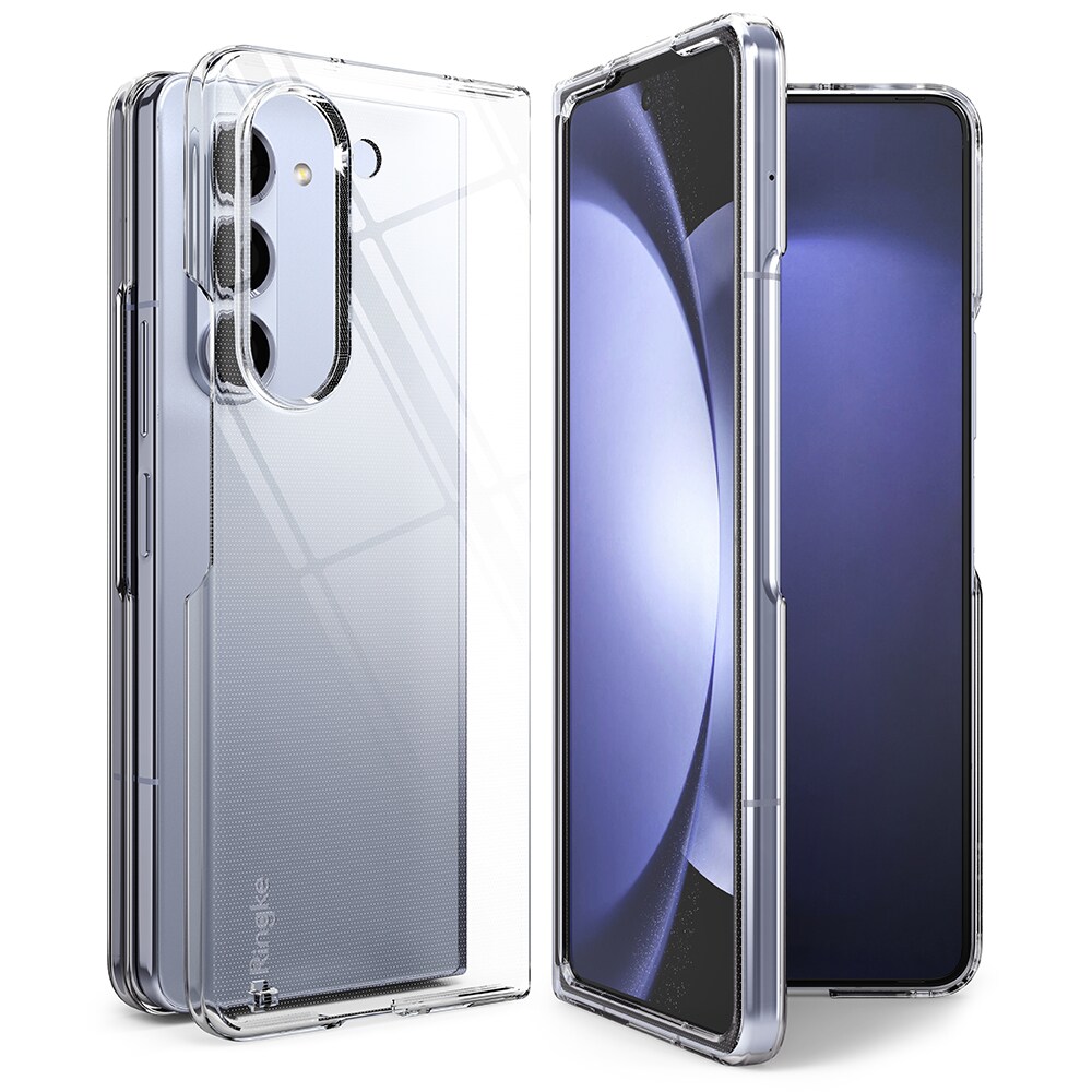 Samsung Galaxy Z Fold 5 Slim cover, Gennemsigtig