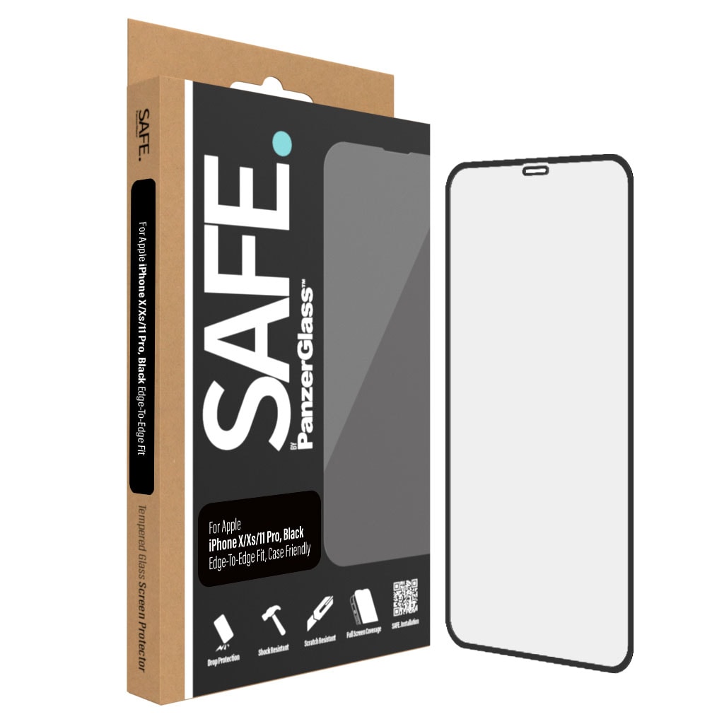 iPhone X/XS Skærmbeskytter i glas - Edge-To-Edge