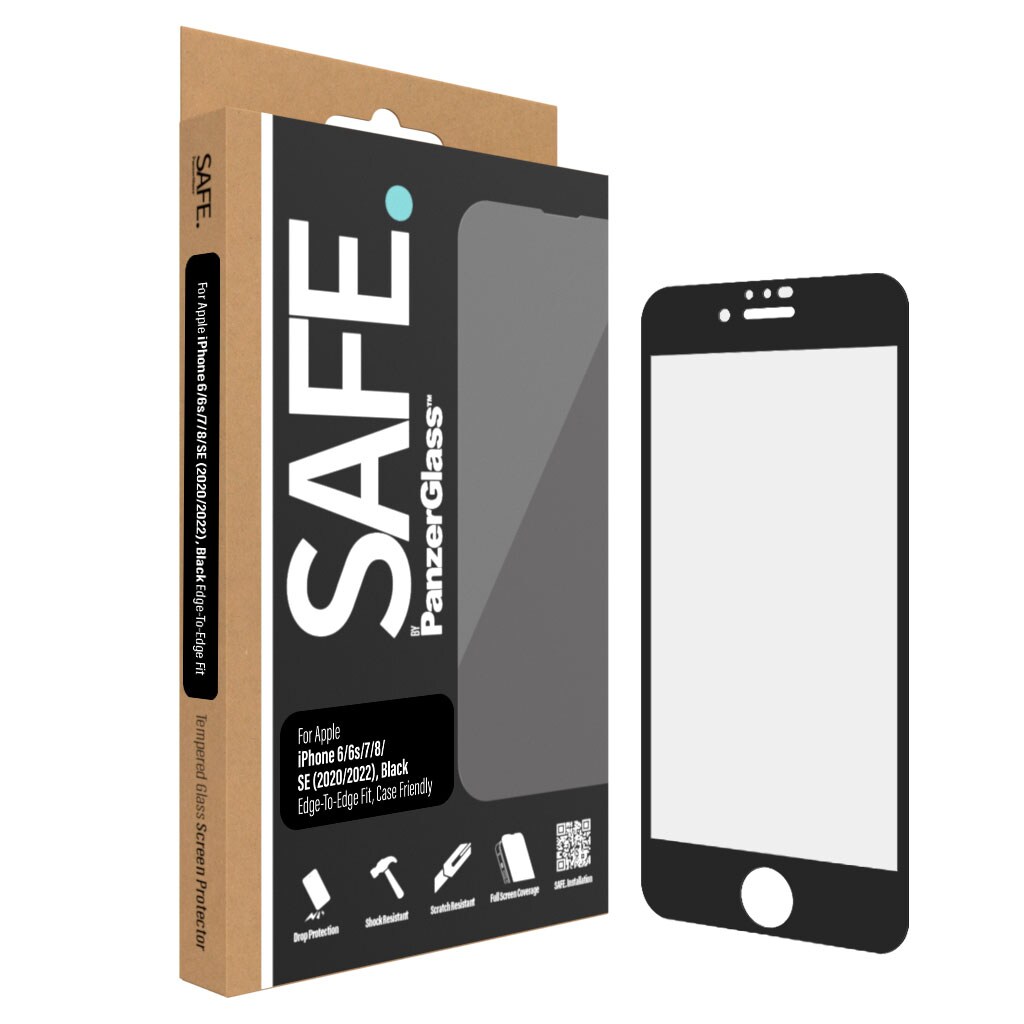 iPhone SE 2022 Skærmbeskytter i glas - Edge-To-Edge
