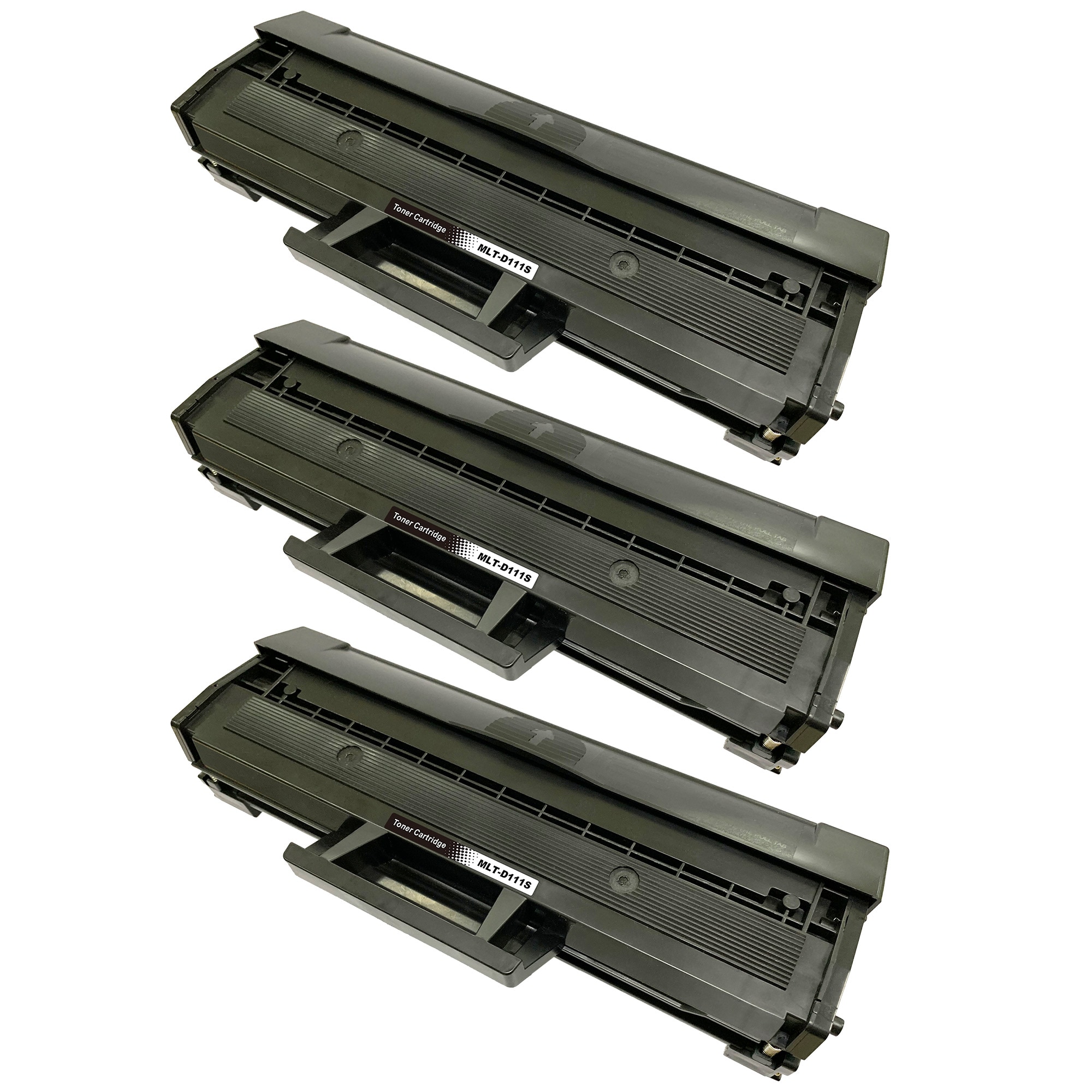 3-pak Toner Samsung Xpress SL‑M2070FW - erstatter MLT-D111S, Sort, 1000 sider