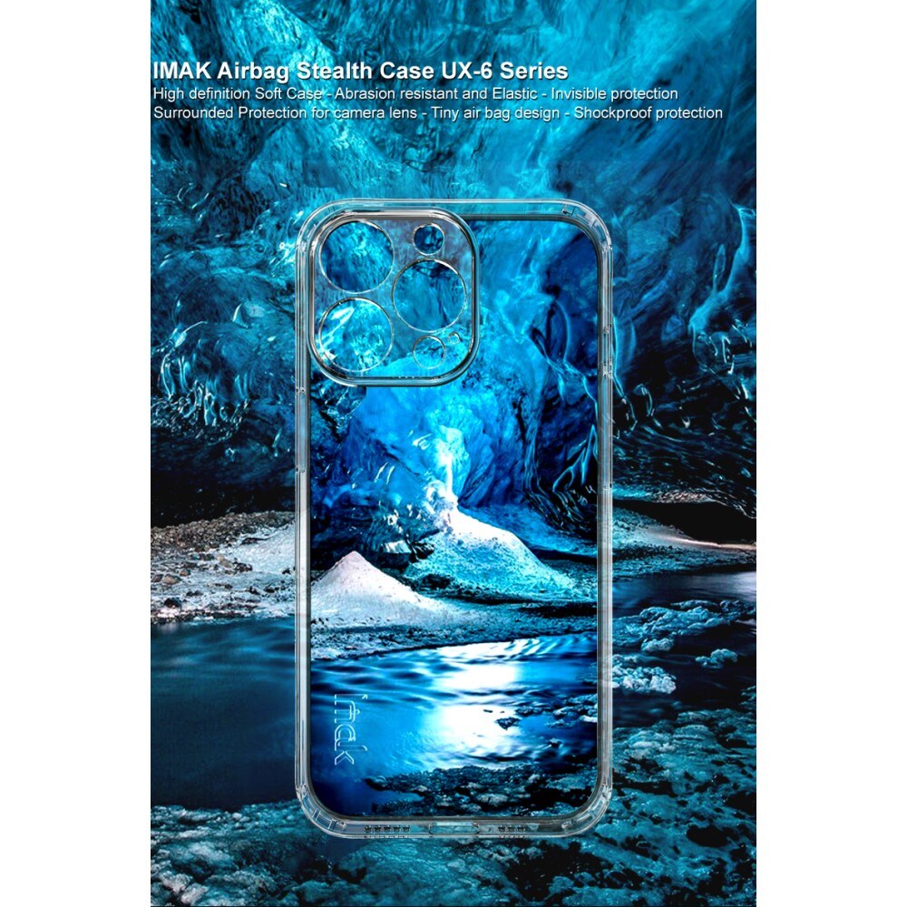 iPhone 13 Pro Max Cover i TPU, Gennemsigtig