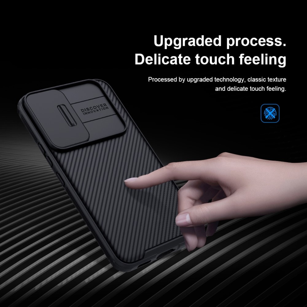 Samsung Galaxy S22 Cover med kamerabeskyttelse - CamShield, Sort