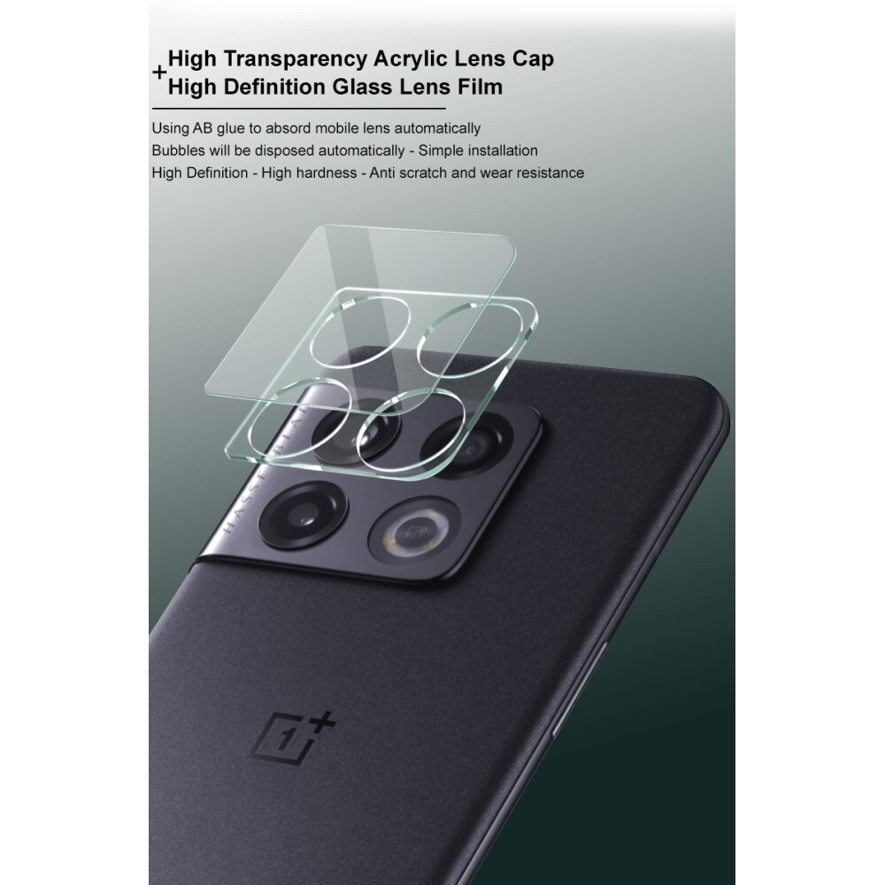  OnePlus 10 Pro Kamerabeskyttelse i glas, Gennemsigtig