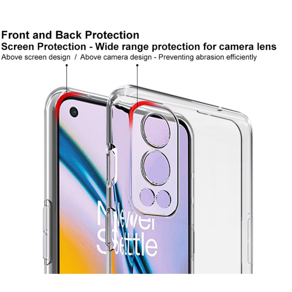  OnePlus Nord 2 5G Cover i TPU, Gennemsigtig