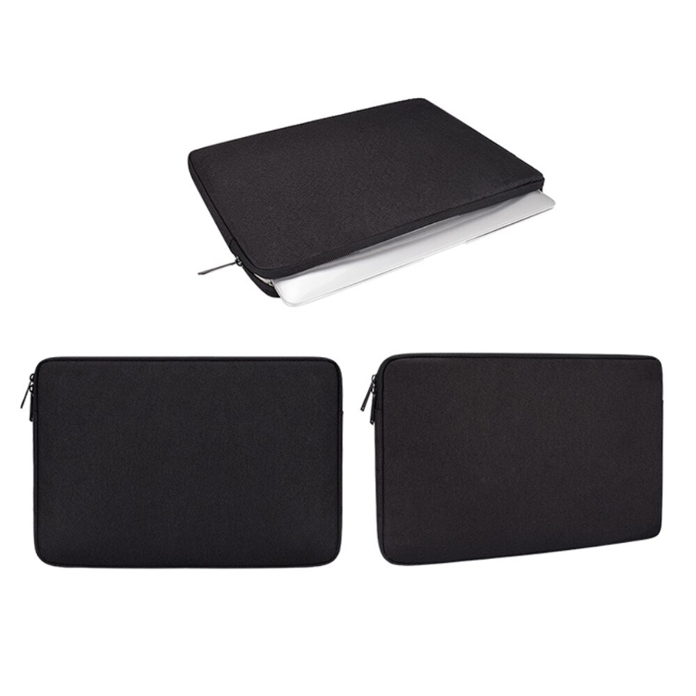 Praktisk etui til 16" laptop, Sort