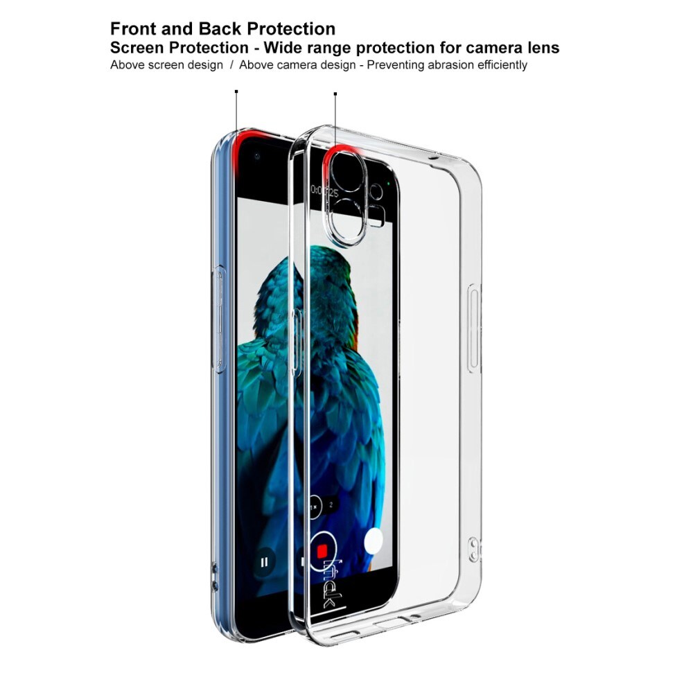 Nothing Phone 1 Cover i TPU, Gennemsigtig