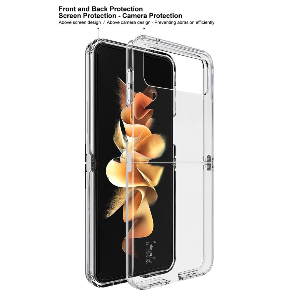 Samsung Galaxy Z Flip 4 Cover i TPU, Gennemsigtig
