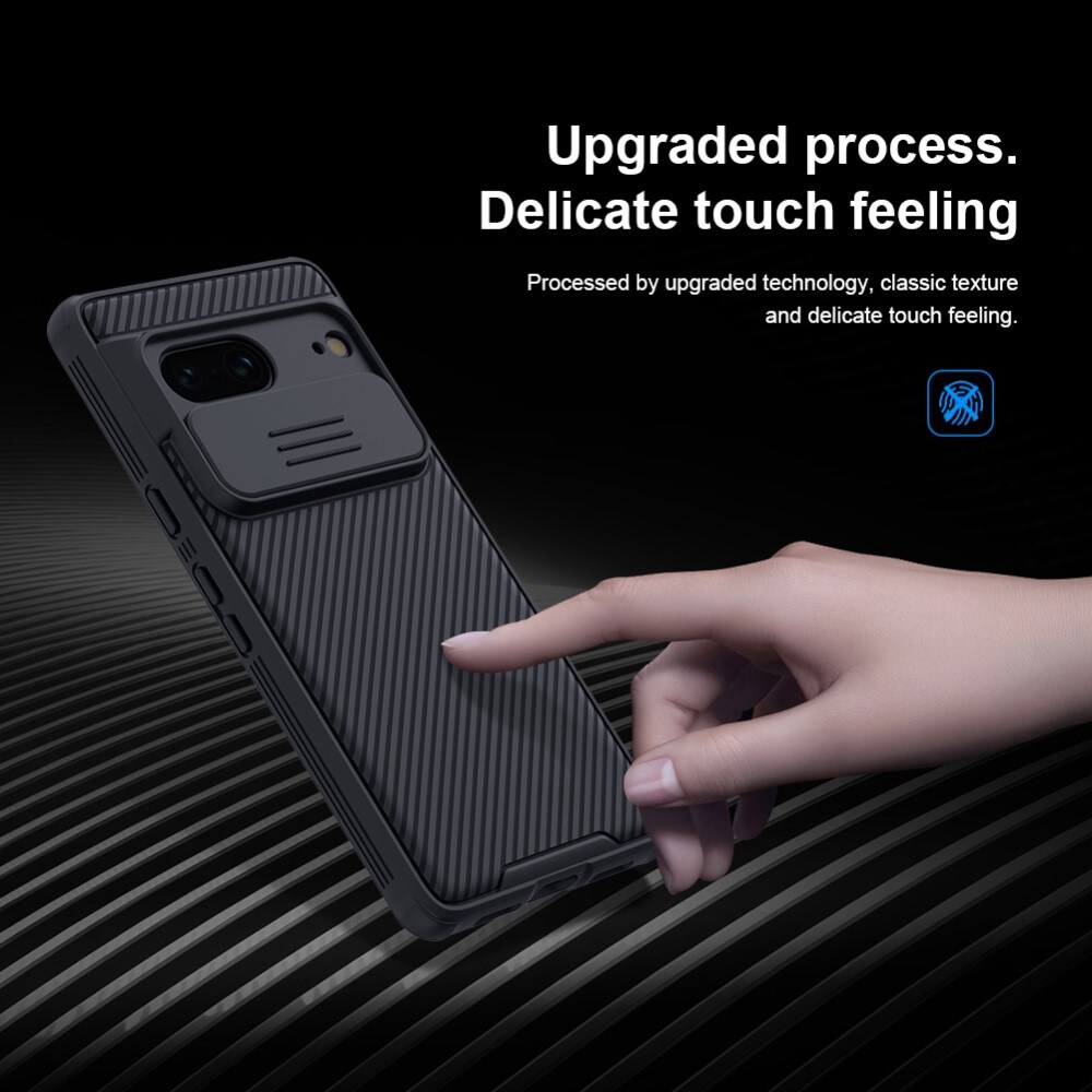 Google Pixel 7 Cover med kamerabeskyttelse - CamShield, Sort
