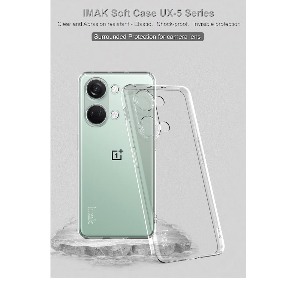  OnePlus Nord 3 Cover i TPU, Gennemsigtig