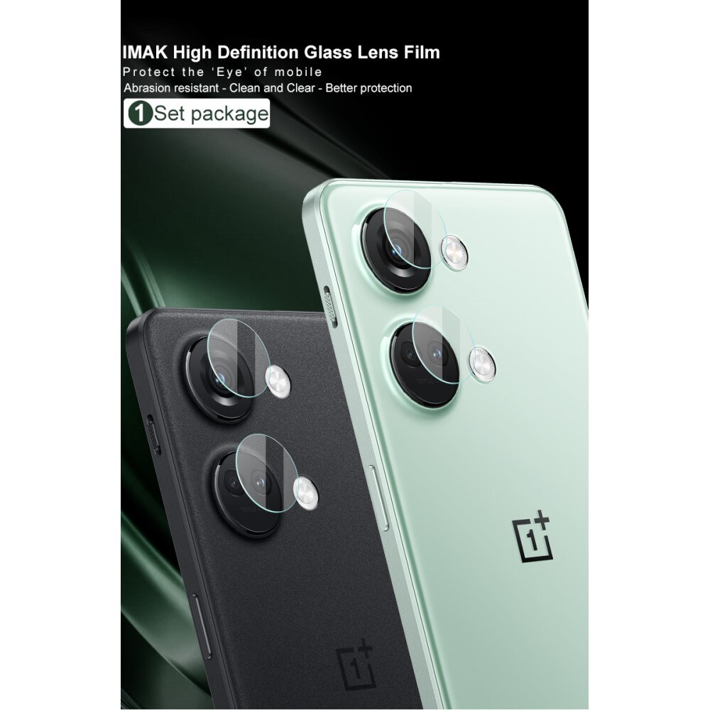  OnePlus Nord 3 Kamerabeskyttelse i glas, Gennemsigtig