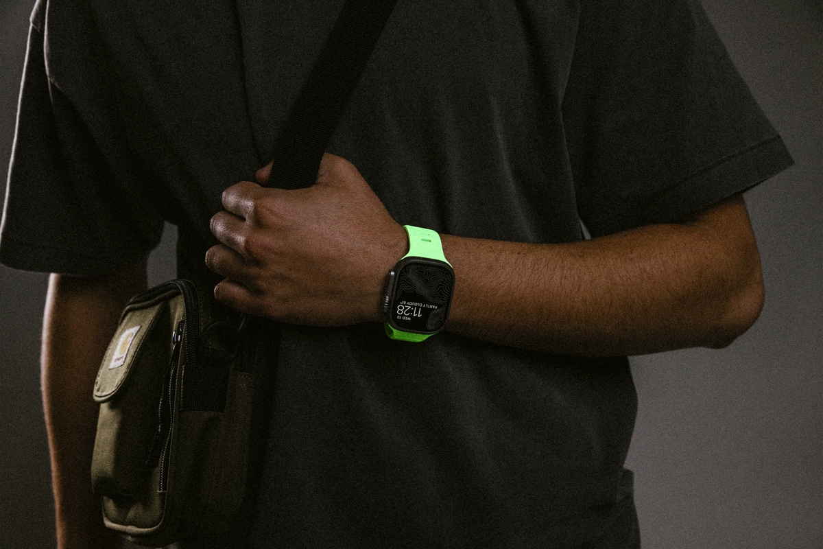 Apple Watch Series 8 45mm Armbånd - Sport Band Grøn