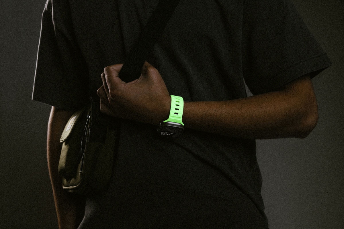 Apple Watch Series 8 45mm Armbånd - Sport Band Grøn