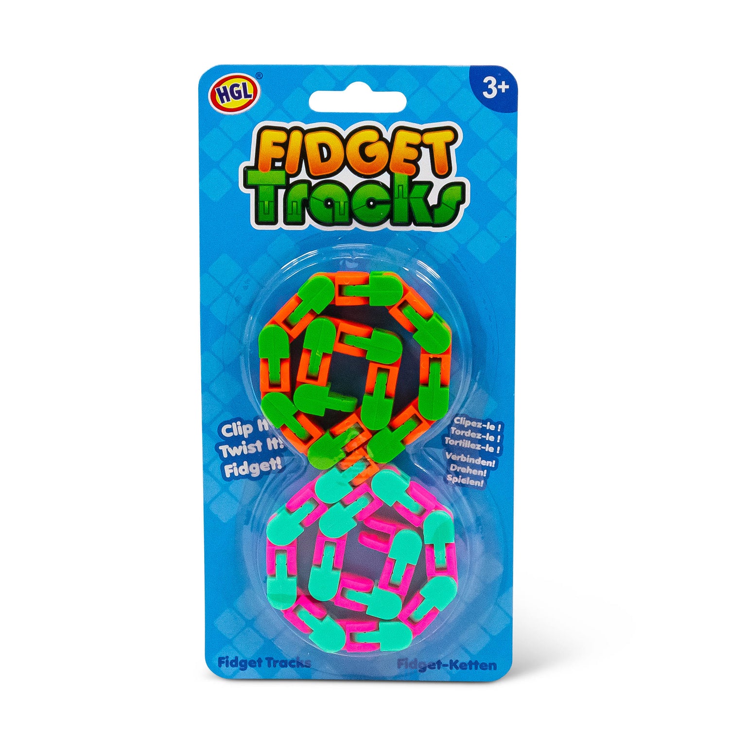 Fidget tracks - bøjelig fidgetkæde