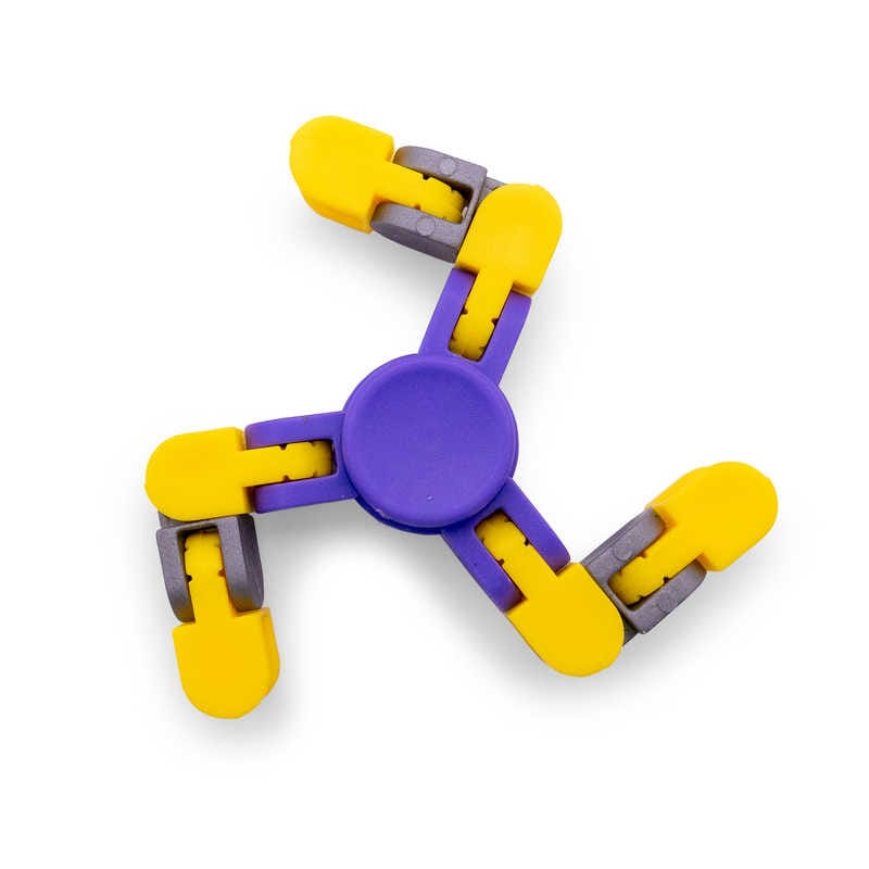 Fidget Tracks spinner med bøjbare arme