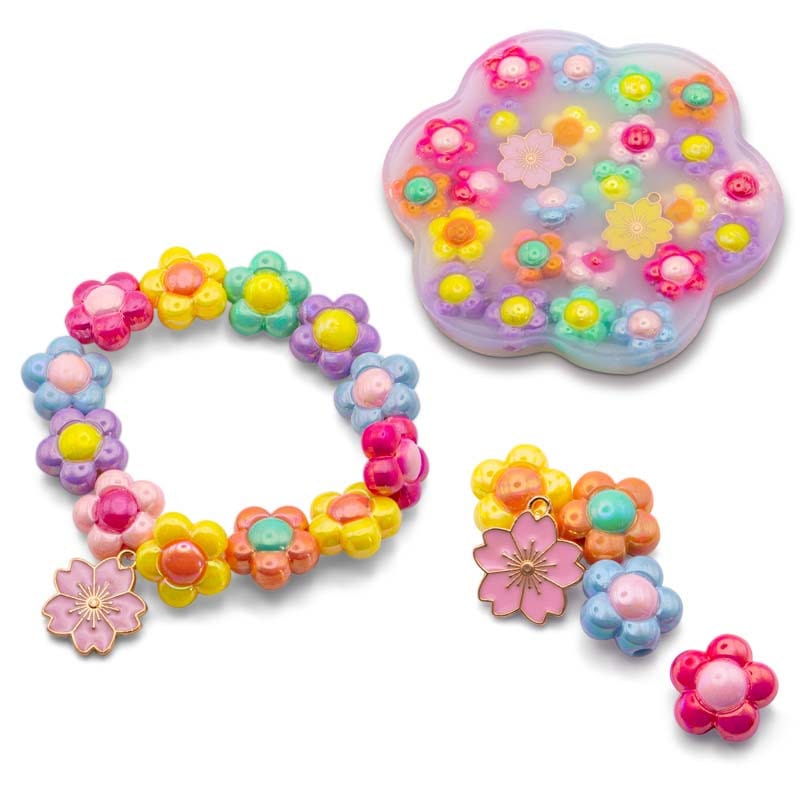 Pick N Pop armbåndssæt med fine blomster