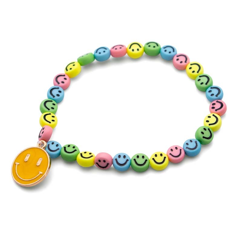 Pick N Pop armbåndssæt med glade smileys