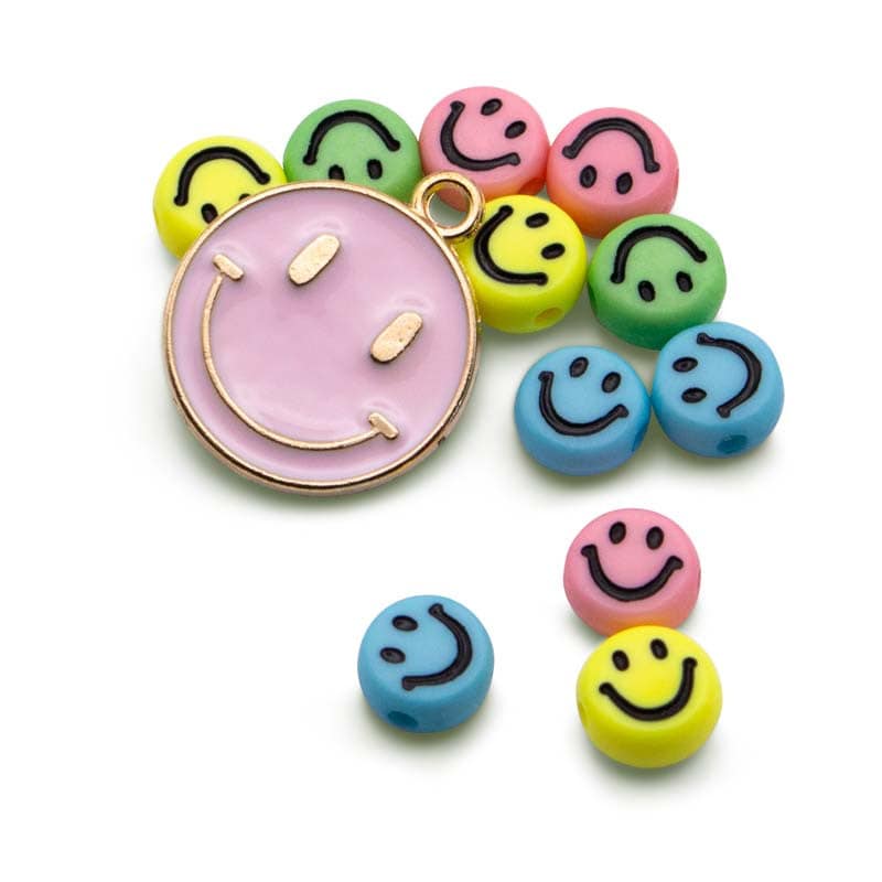 Pick N Pop armbåndssæt med glade smileys
