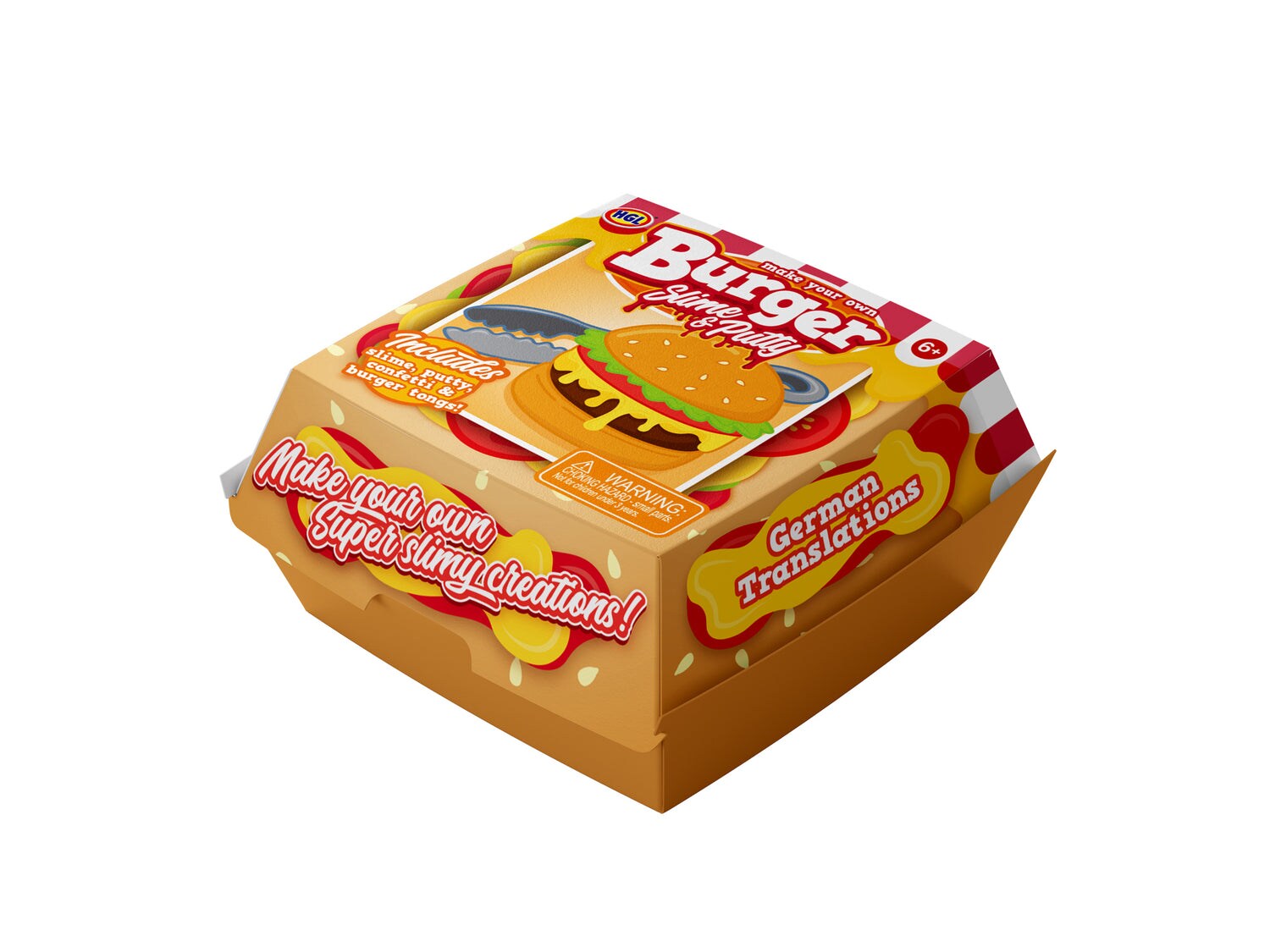 Burger Make Your Own Slime & Putty