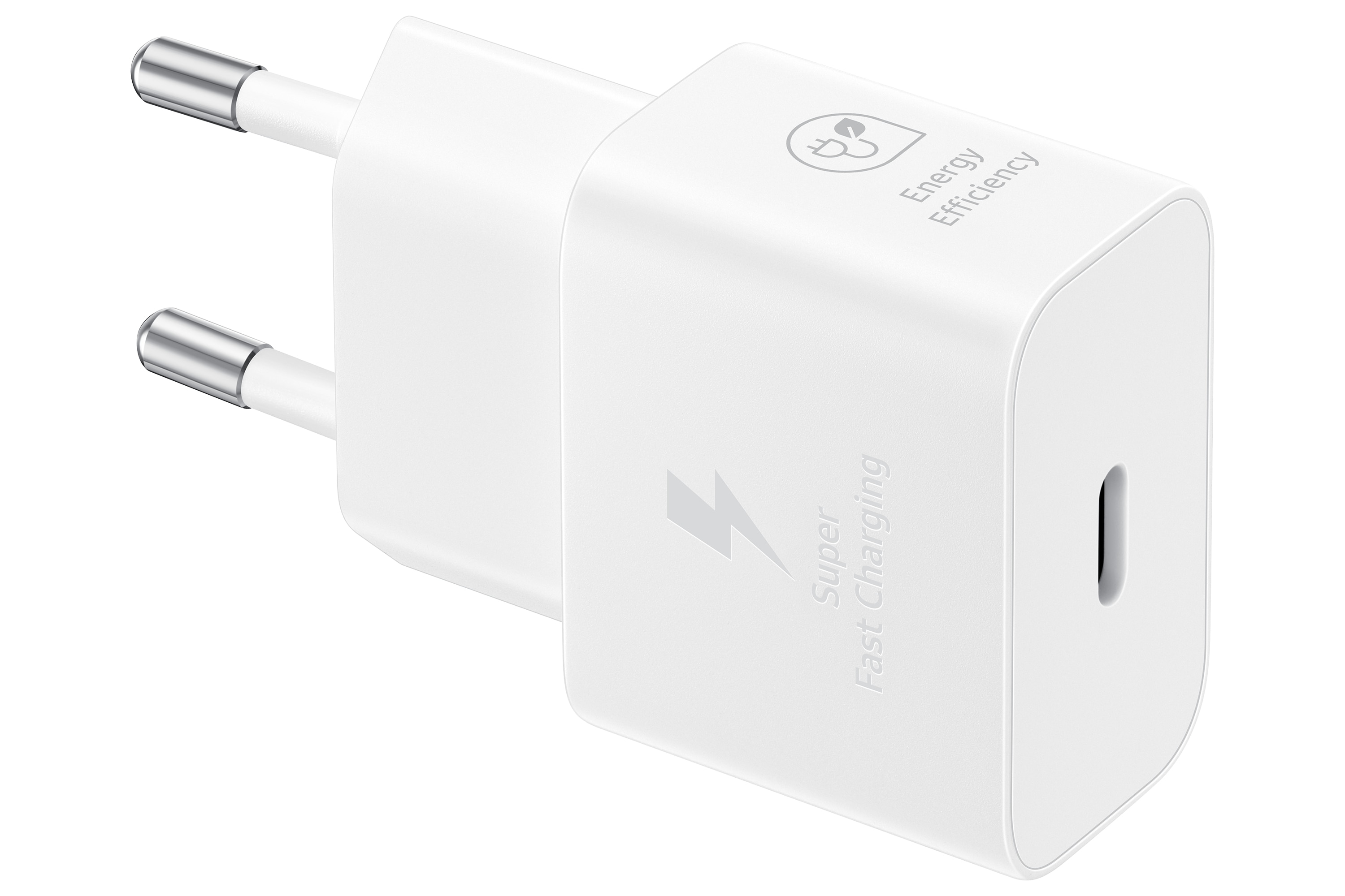 USB-C Power væglader Fast Charge 25W PD, Hvid