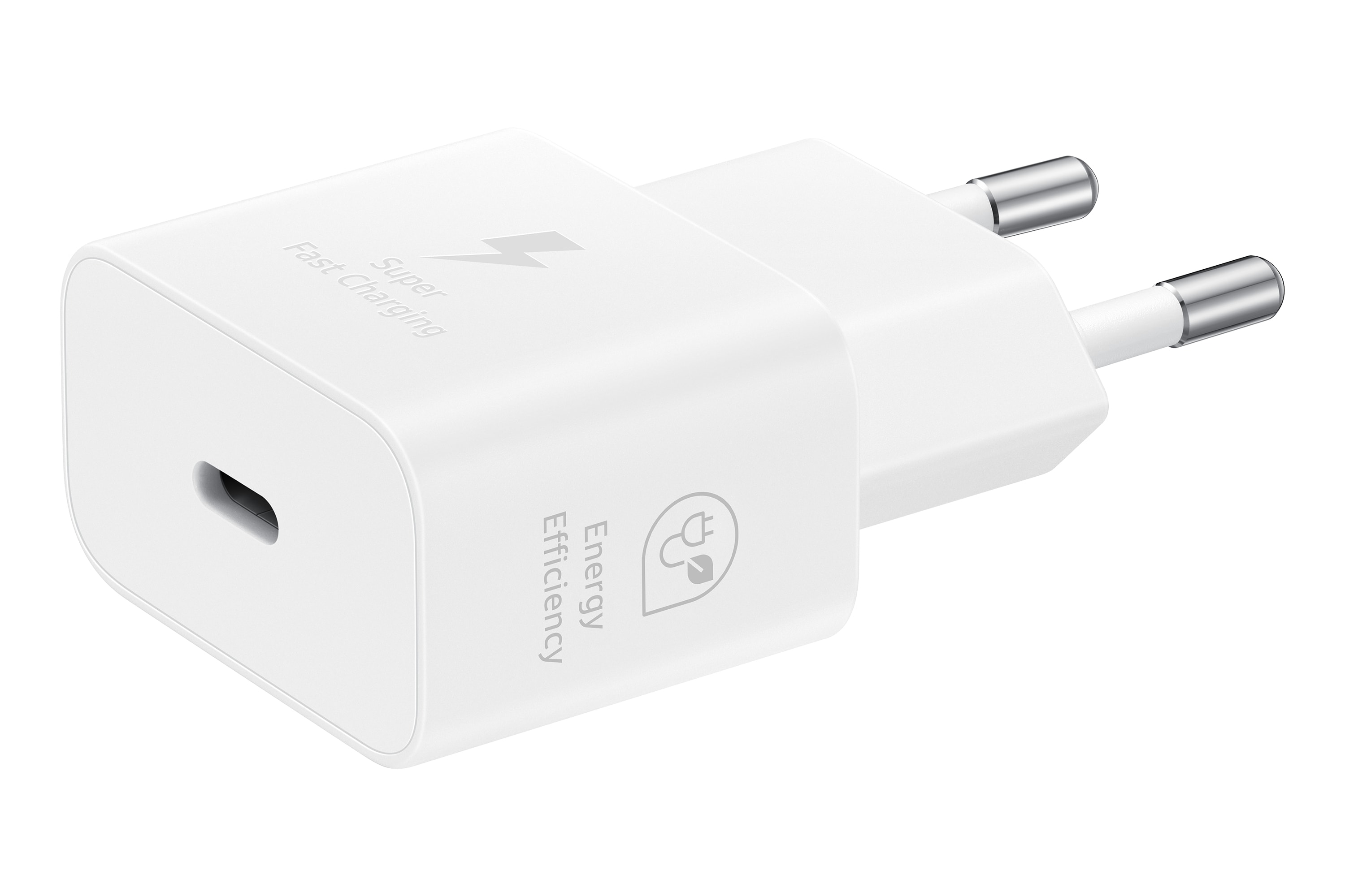 USB-C Power væglader Fast Charge 25W PD, Hvid