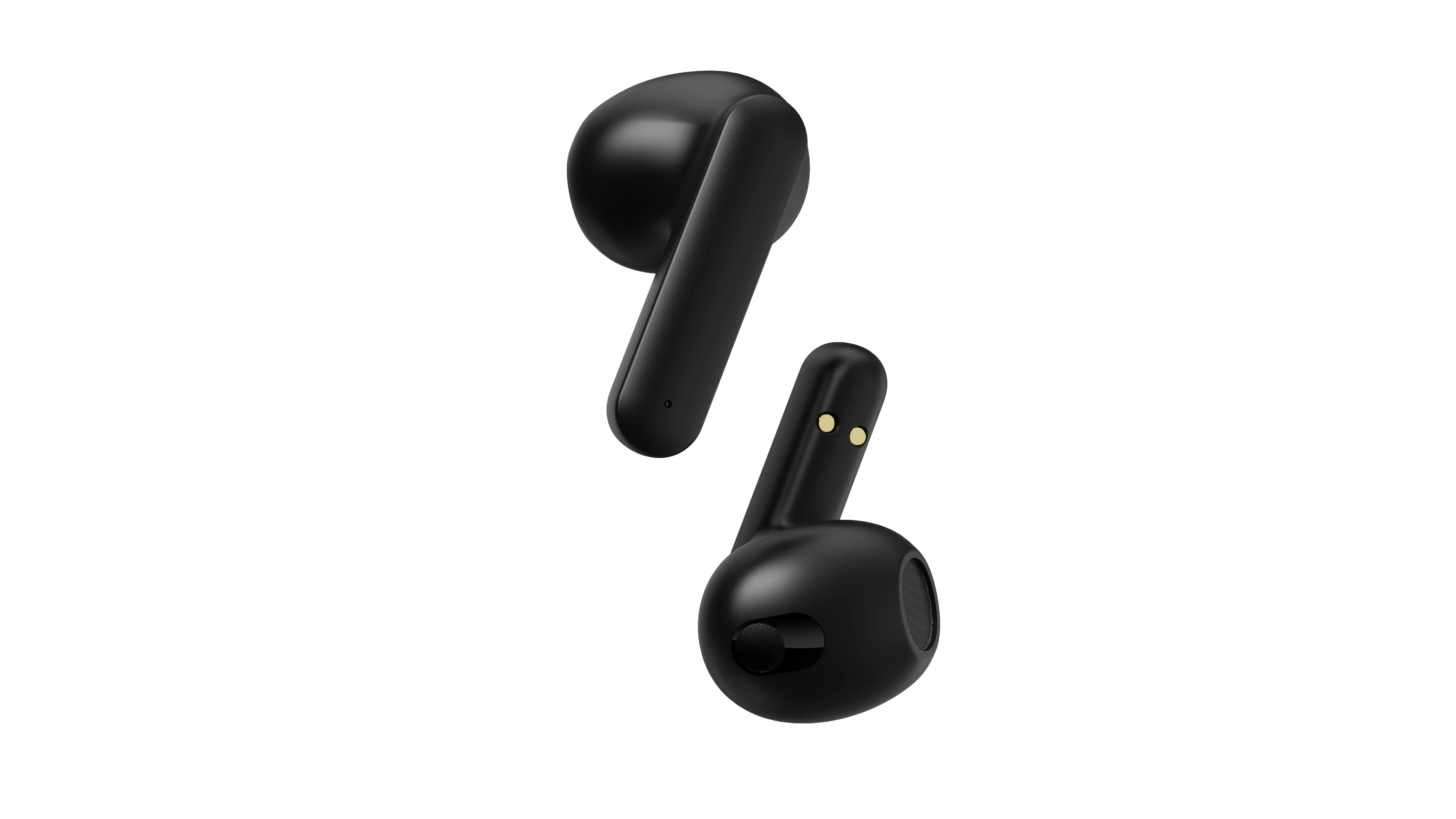 True Wireless in-ear trådløse høretelefoner, Sort