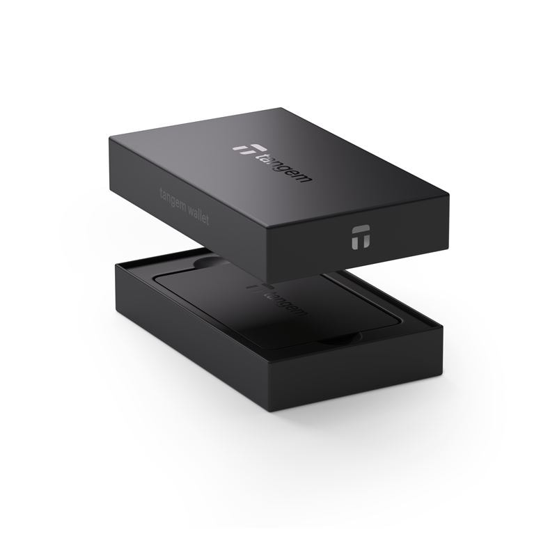 2-pak kort krypto hardware pung, Sort