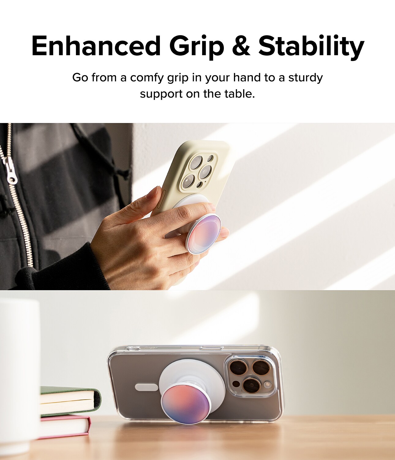 MagSafe Tok Magnetic mobilholder/stativ, Glossy Aurora
