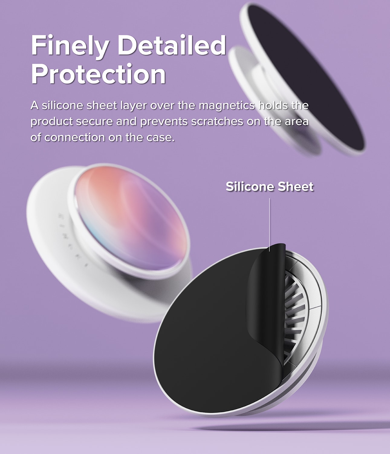 MagSafe Tok Magnetic mobilholder/stativ, Glossy Aurora